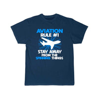 Thumbnail for Aviation Rule funny Pilot Airplane Quote T-SHIRT THE AV8R