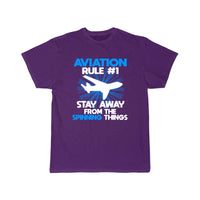 Thumbnail for Aviation Rule funny Pilot Airplane Quote T-SHIRT THE AV8R