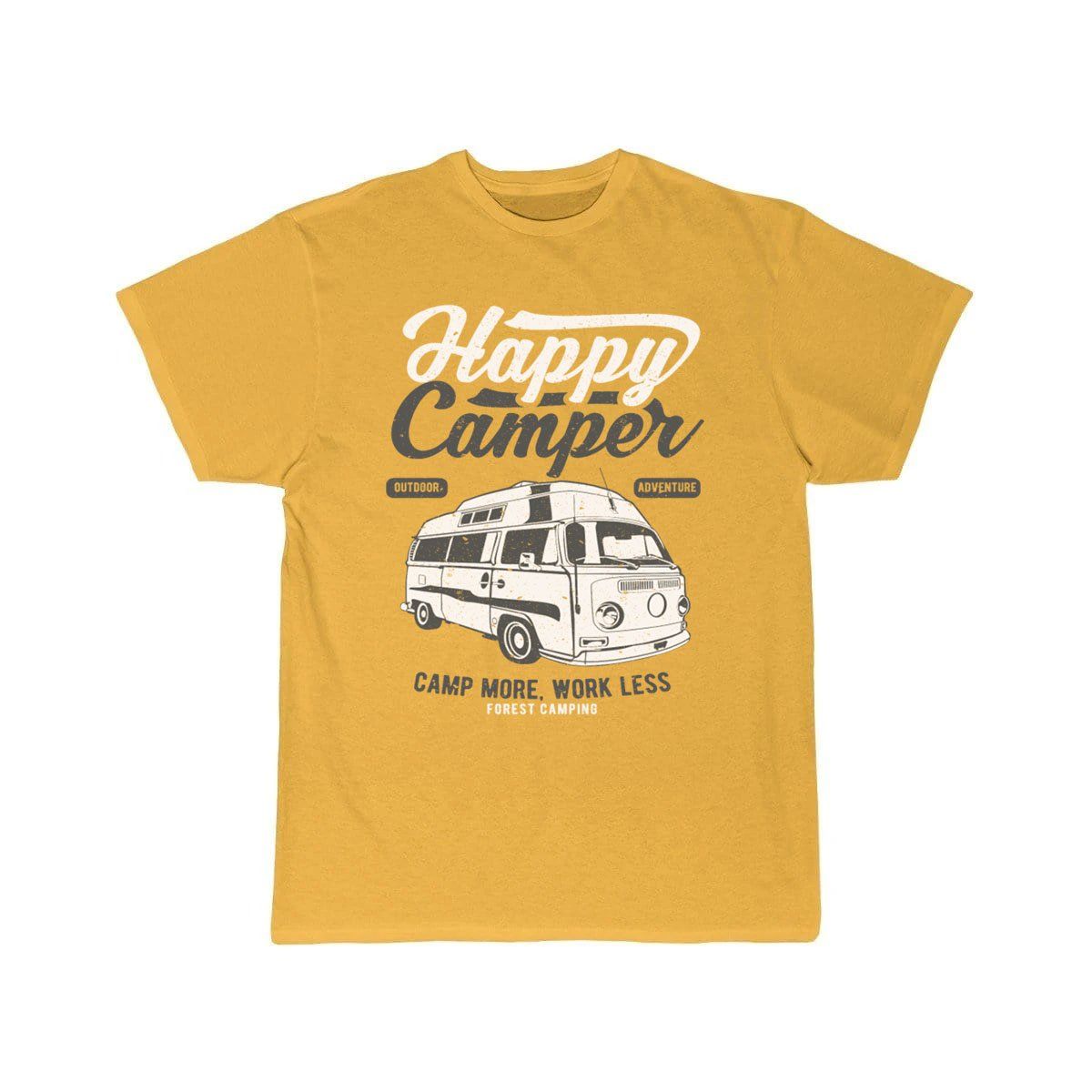 Happy Camper Camp More Work Less Forest T-SHIRT THE AV8R