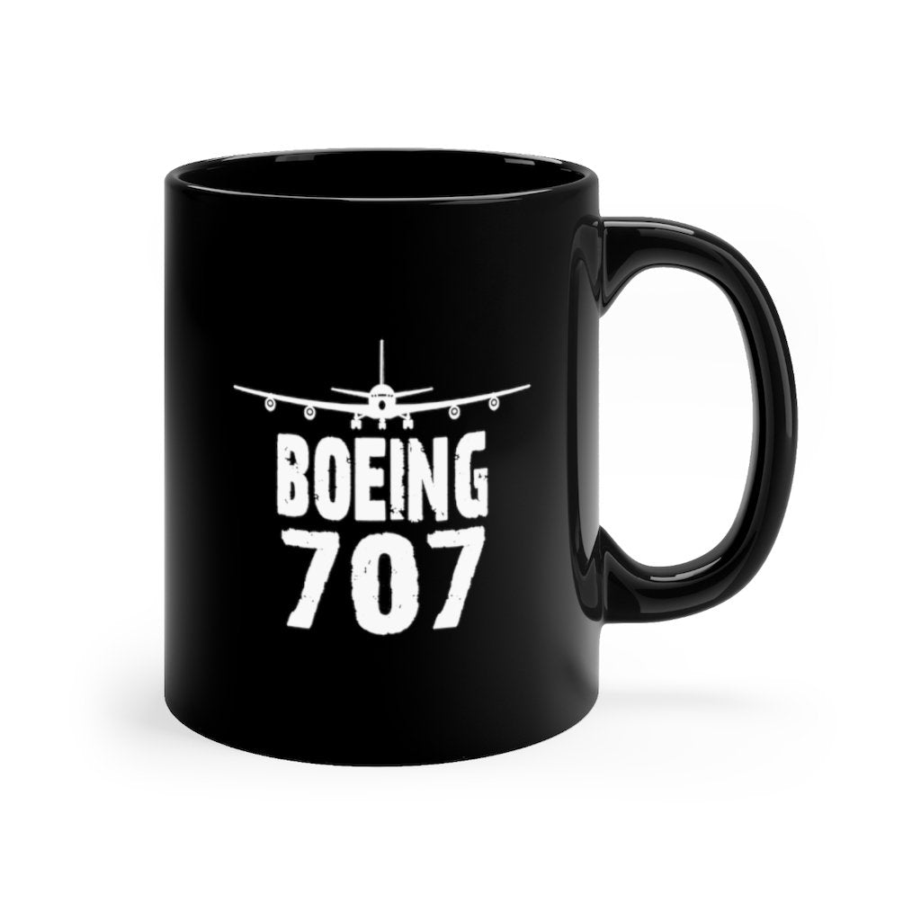 BOEING 707  DESIGNED MUG Printify