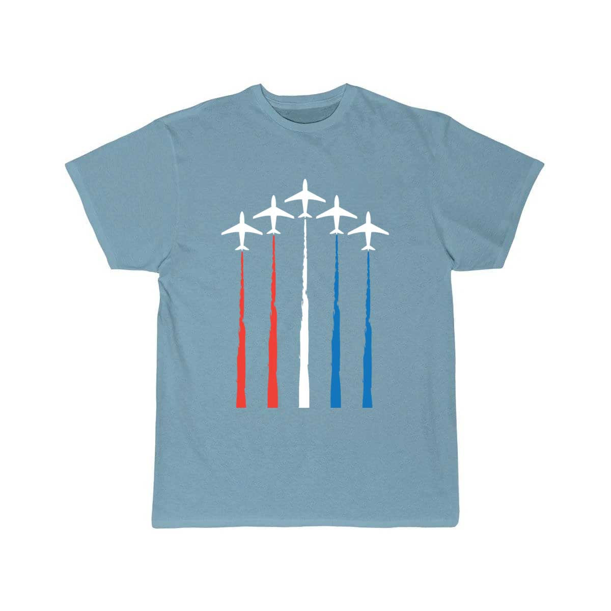 Red White Blue Airplanes  Fly Airplane T-SHIRT THE AV8R