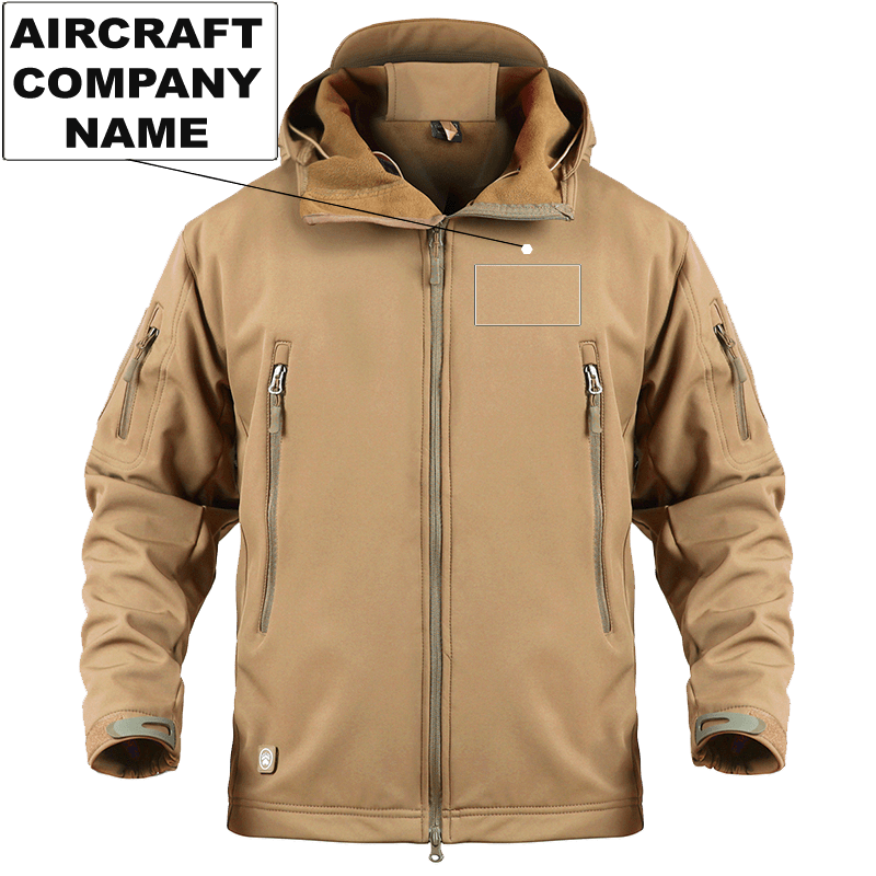 CUSTOM "AIRCRAFT COMPANY NAME "- WARM TACTICAL MILITARY FLEECE THE AV8R