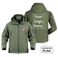 Thumbnail for CUSTOM FLAG & LOGO DESIGNED MILITARY FLEECE THE AV8R