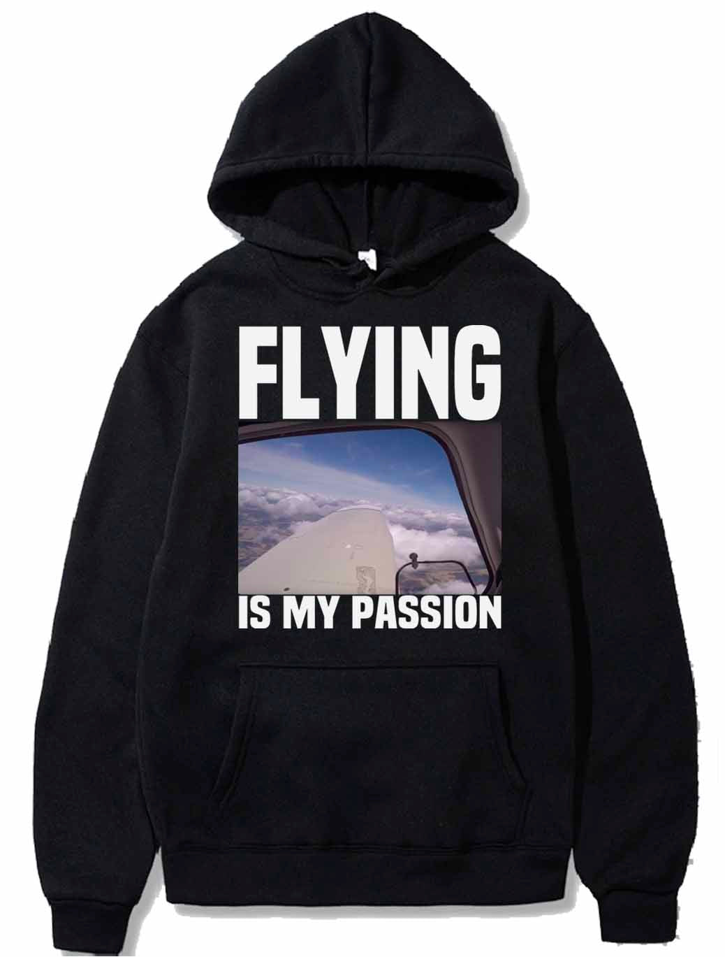 Flying is my passion pilot shirt gift PULLOVER THE AV8R