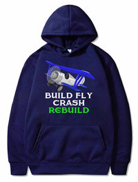 Thumbnail for Build Fly Crash Rebuild - RC Pilot Gift PULLOVER THE AV8R