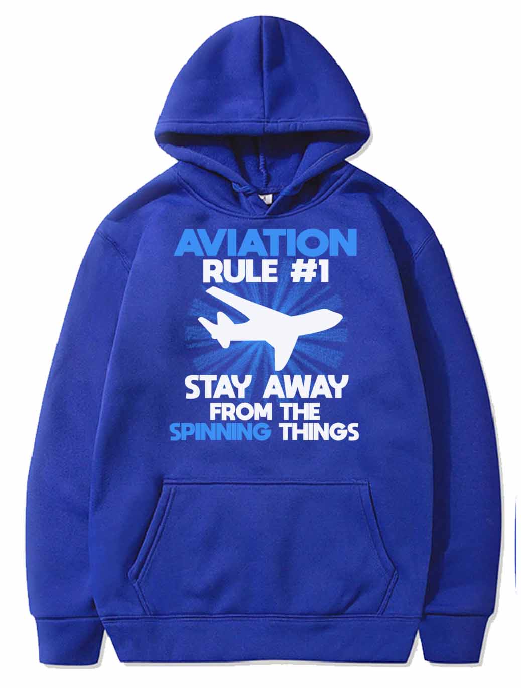 Aviation Rule funny Pilot Airplane Quote PULLOVER THE AV8R