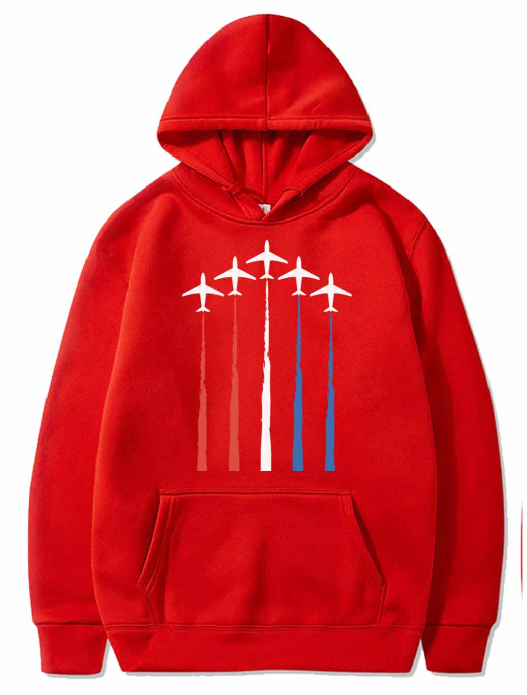 Red White Blue Airplanes  Fly Airplane PULLOVER THE AV8R