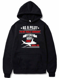 Thumbnail for plane pilot flight high humor funny plane gift PULLOVER THE AV8R