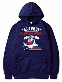 Thumbnail for plane pilot flight high humor funny plane gift PULLOVER THE AV8R