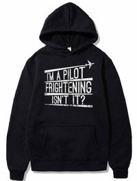 Thumbnail for I'm A Pilot Frightening Isn't It Gift PULLOVER THE AV8R