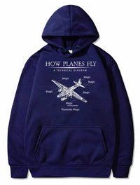 Thumbnail for How Planes Fly Airplane Aerospace Engineering PULLOVER THE AV8R