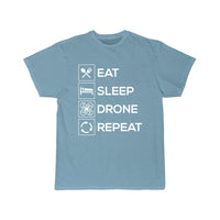 Thumbnail for EAT SLEEP DRONE REPEAT CLASSIC T-SHIRT THE AV8R