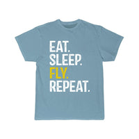 Thumbnail for EAT SLEEP FLY REPEAT CLASSIC T-SHIRT THE AV8R
