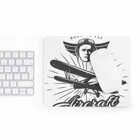 Thumbnail for AIRCRAFT BORN TO FLY   -  MOUSE PAD Printify