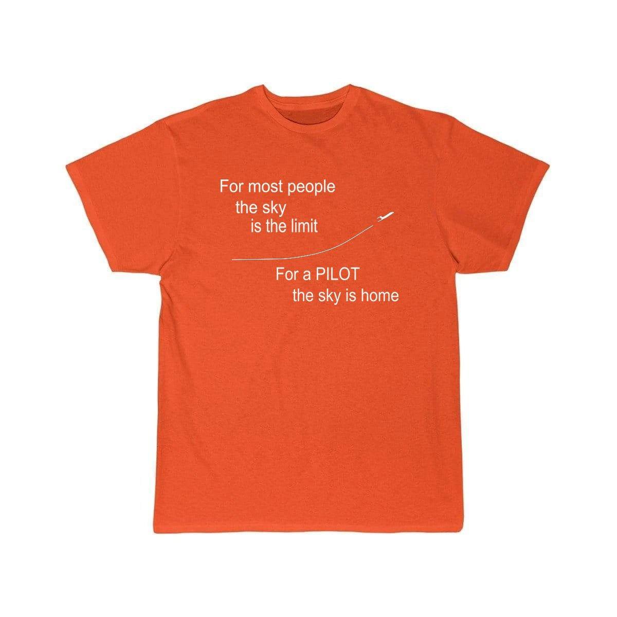 FOR MOST PEOPLE THE SKY IS THE LIMIT FOR A THE SKY IS HOME  T SHIRT THE AV8R