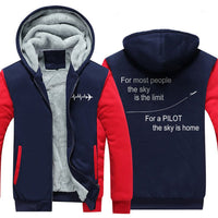 Thumbnail for FOR MOST PEOPLE THE SKY IS THE LIMIT FOR A THE SKY IS HOME ZIPPER SWEATER THE AV8R