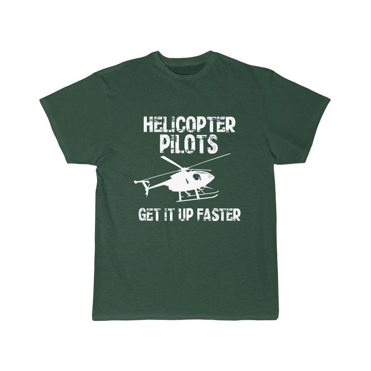 HELICOPTER PILOTS GET IT UP FASTER T SHIRT THE AV8R