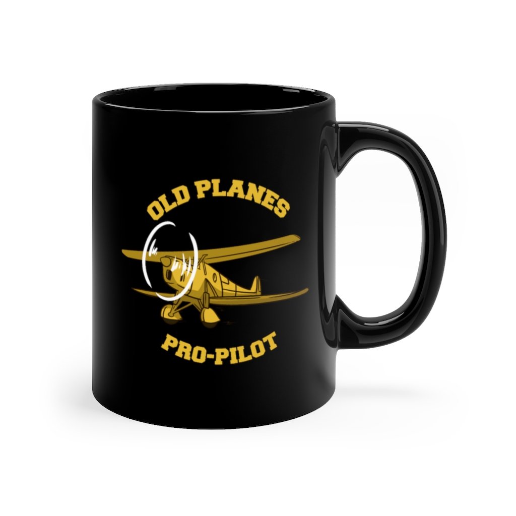 OLD PLANES PRO PILOT DESIGNED - MUG Printify