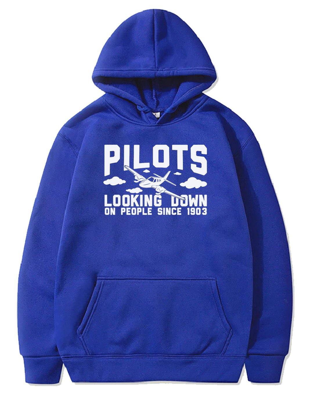 PILOTS LOOKING DOWN ON PEOPLE SINCE 1903 PULLOVER THE AV8R