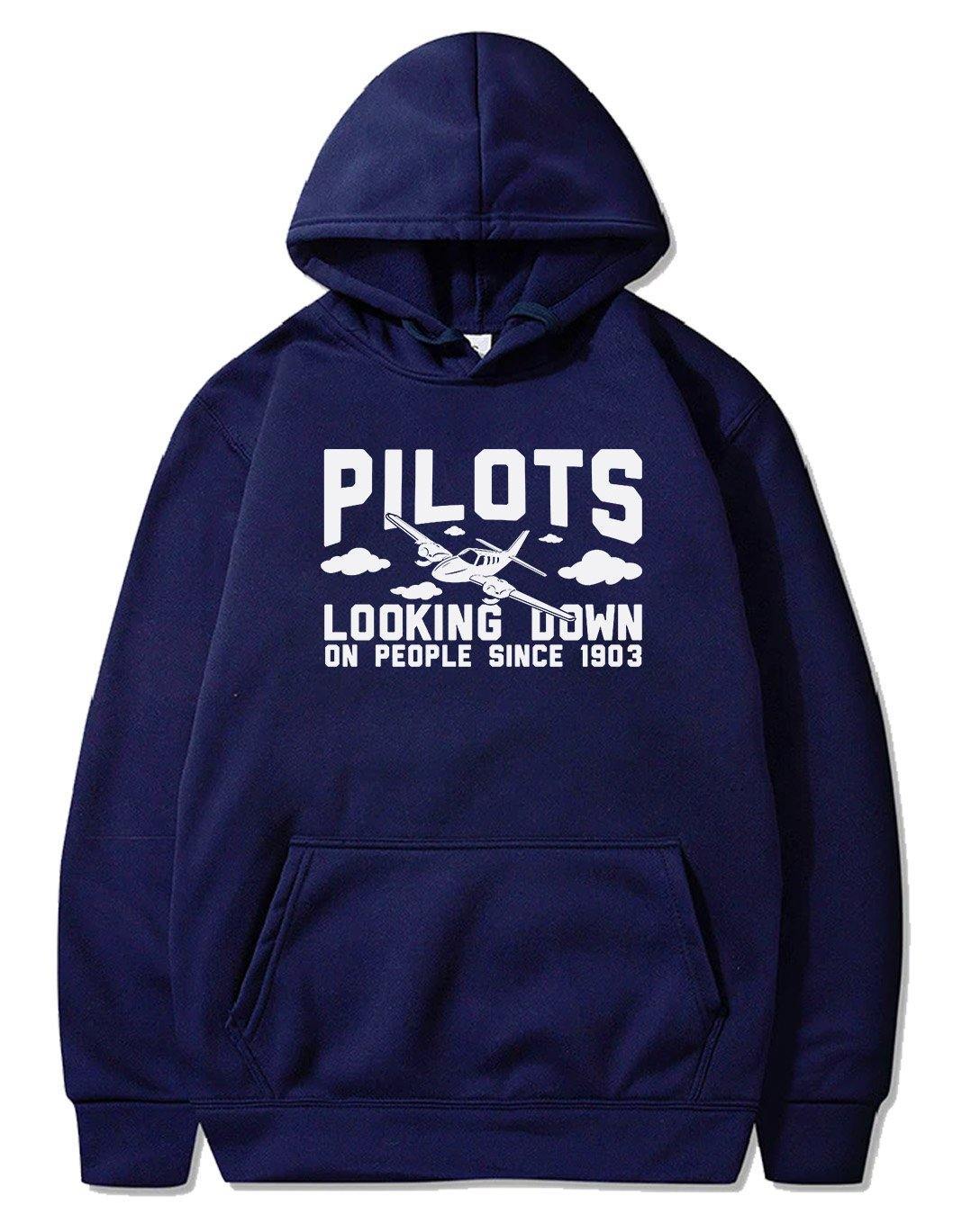 PILOTS LOOKING DOWN ON PEOPLE SINCE 1903 PULLOVER THE AV8R