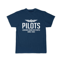 Thumbnail for PILOTS LOOKING DOWN ON PEOPLE SINCE 1903 T SHIRT THE AV8R