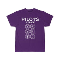 Thumbnail for PILOTS SIXPACK - FUNNY AVIATION QUOTES GIFT CLASSIC T-SHIRT THE AV8R