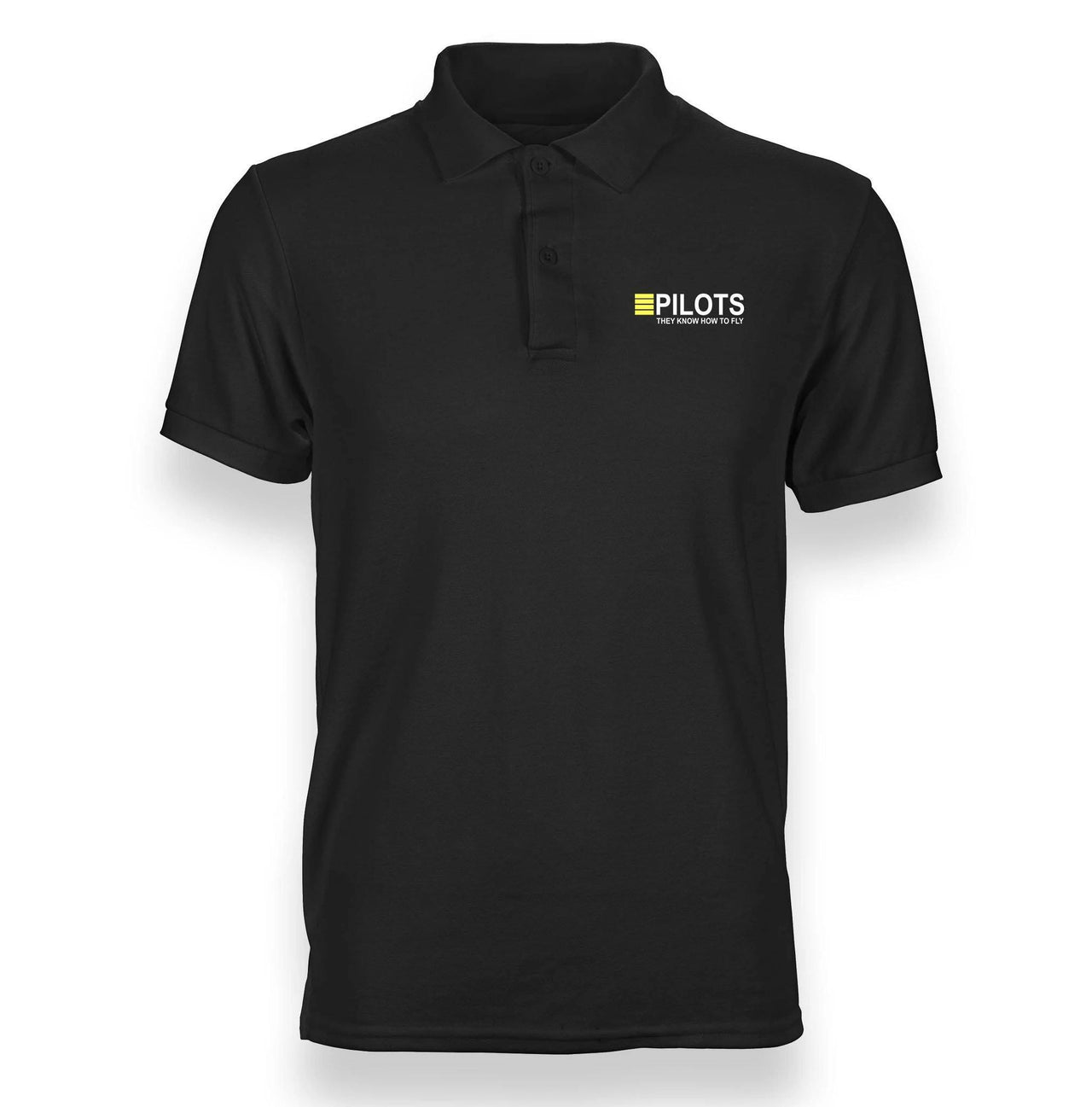 PILOTS THEY KNOW HOW TO FLY POLO SHIRT THE AV8R