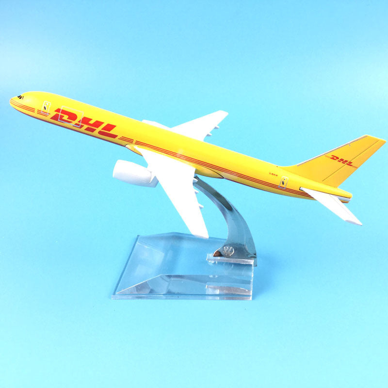 Airplane Model DHL Express Delivery Airplanes Boeing 757 Aircraft AV8R