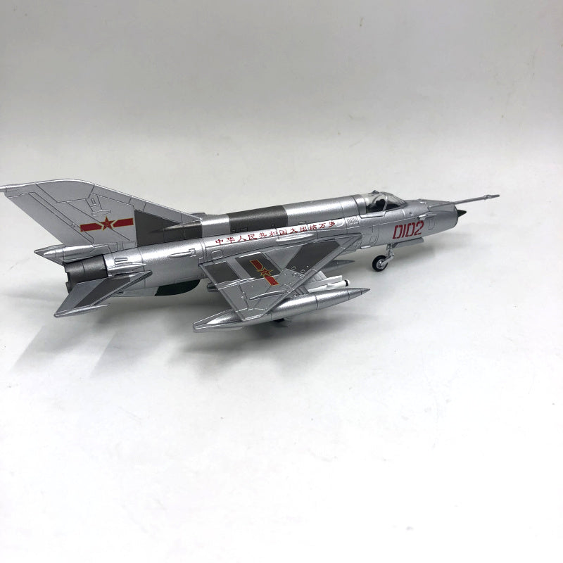 Military Model Toys PLAAF MiG-21 Fishbed Fighter Diecast Metal  Plane  Aircraft  airplane AV8R