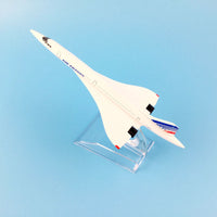 Thumbnail for Air France Concorde Aircraft Model Diecast Metal Plane Airplanes AV8R