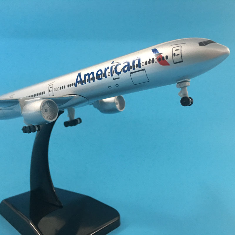American Airlines Boeing 777 Airplane model United States B777 Plane model 16CM Alloy Metal AV8R