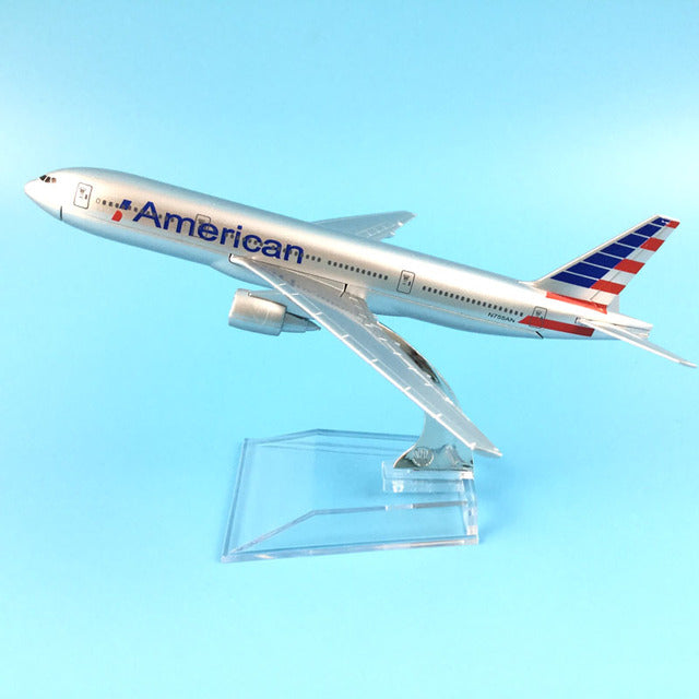 American Airlines Boeing 777 Airplane model United States B777 Plane model 16CM Alloy Metal AV8R