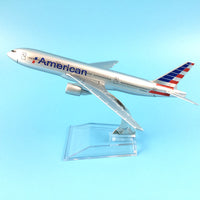 Thumbnail for American Airlines Boeing 777 Airplane model United States B777 Plane model 16CM Alloy Metal AV8R