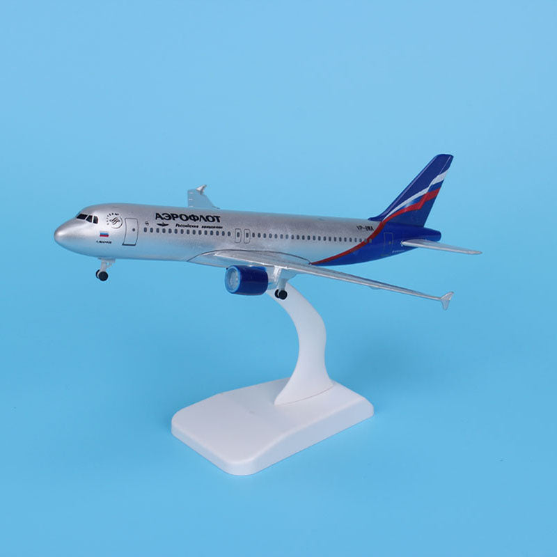 20cm Aeroflot Russian Aircraft Model Diecast Metal Model Airplanes 16CM A330 1:400 A380 Airbus Airplane Model Toy Plane Gift AV8R