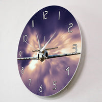 Thumbnail for MILITARY JET FIGHTER MODERN WALL CLOCK THE AVIATOR