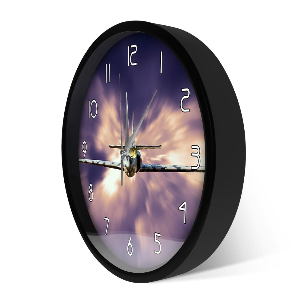 Military Jet Fighter  Wall Clock THE AVIATOR