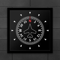 Thumbnail for Aircraft Instrument Flight Control Panel Clever Clock THE AVIATOR