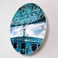 Thumbnail for Plane Cockpit Print Wall Art  Wall Clock THE AVIATOR