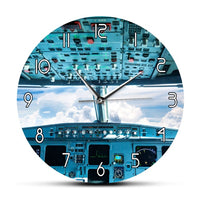 Thumbnail for Plane Cockpit Print Wall Art  Wall Clock THE AVIATOR