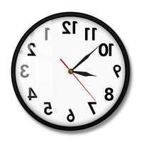 Thumbnail for Reverse Wall Clock Unusual Numbers Backwards AV8R