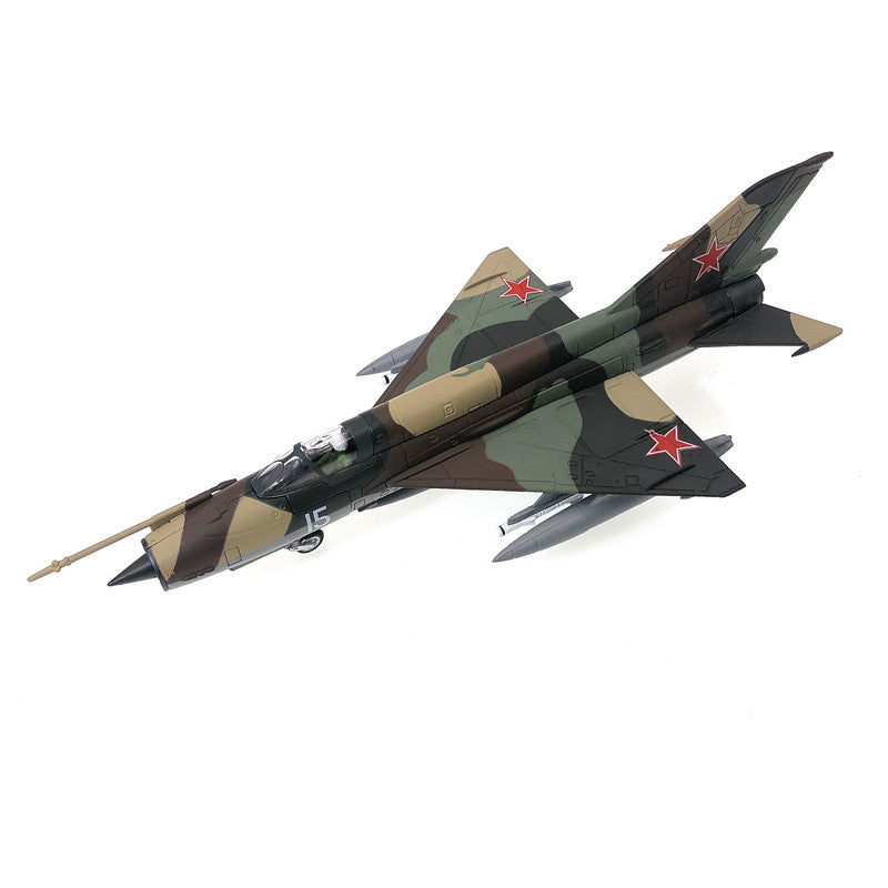 Aircraft Plane model former Soviet Air Force fighter MiG-21 airplane Alloy model diecast 1:72 metal Planes AV8R