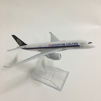 Thumbnail for Singapore Airways Airbus A350 Aircraft Model Diecast Metal Model Airplanes AV8R