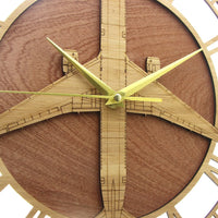 Thumbnail for BOEING 767 AIRCRAFT WOODEN WALL CLOCK THE AVIATOR