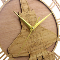 Thumbnail for F-35 A Lightning II Airplane Wooden Wall Clock THE AVIATOR