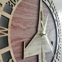 Thumbnail for F-16 Fighting Falcon Wood  Wall Clock THE AVIATOR