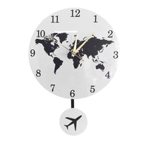 Thumbnail for Earth Globe World Map Pendulum Clock THE AVIATOR