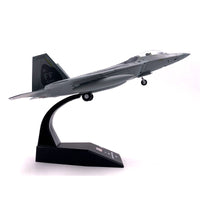 Thumbnail for Aircraft Plane model 1/100 Scale Alloy Fighter F-22 US Air Force Aircraft F22 Raptor Model Toys Children Kid Gift for Collection AV8R
