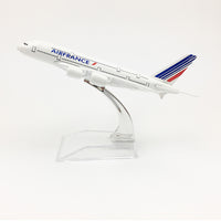 Thumbnail for Air France Aeroplane model Airbus A380 airplane 16CM Metal alloy diecast 1:400 airplane AV8R