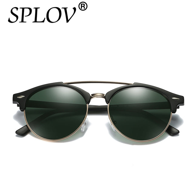 New Ray Brand luxury Designer Polarized Aviation Round Sunglasses AV8R