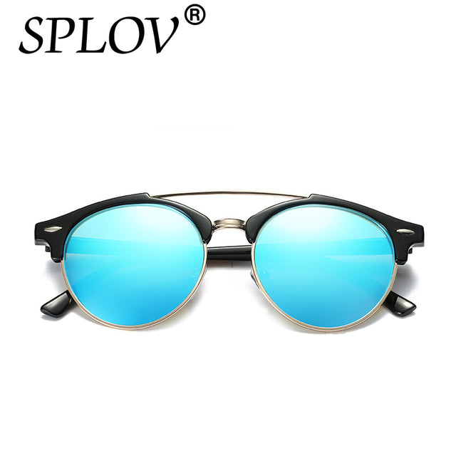 New Ray Brand luxury Designer Polarized Aviation Round Sunglasses AV8R